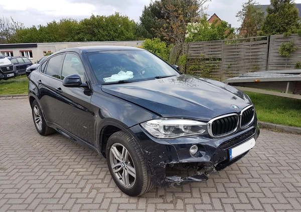 BMW X6 cena 92500 przebieg: 84900, rok produkcji 2018 z Przasnysz małe 596